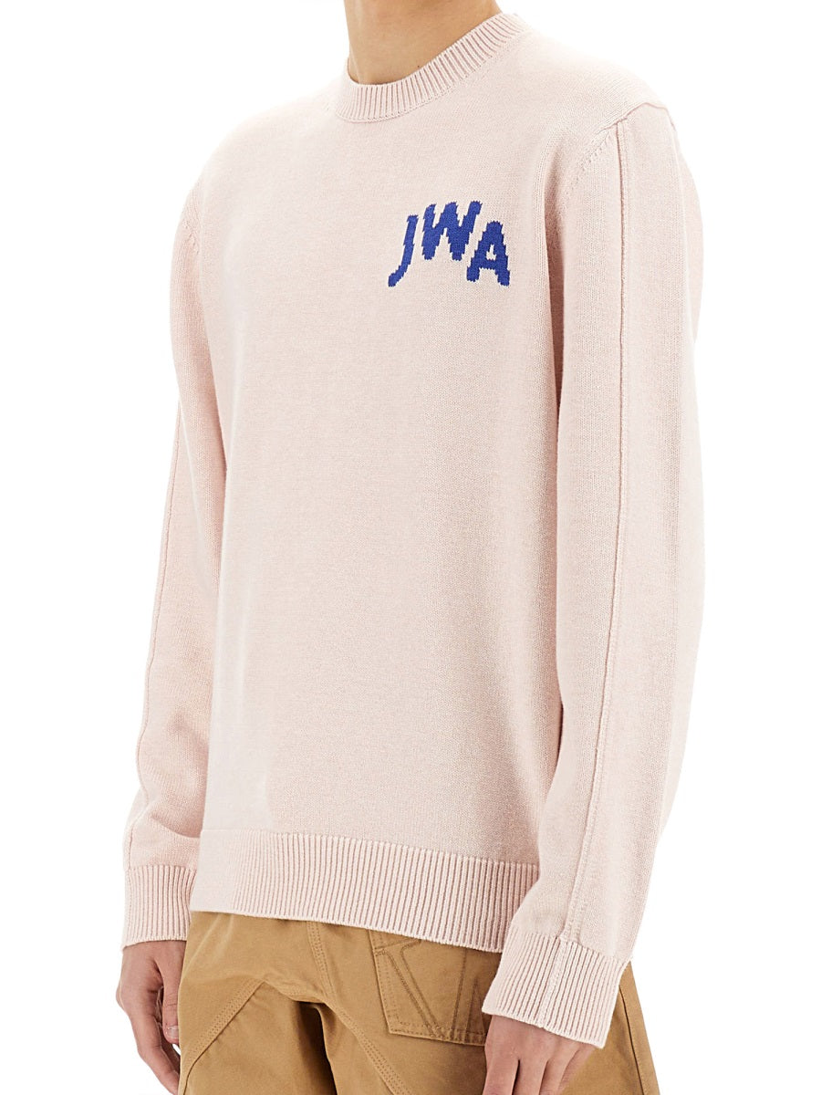 Jw Anderson Men Jersey With Logo J.W. ANDERSON