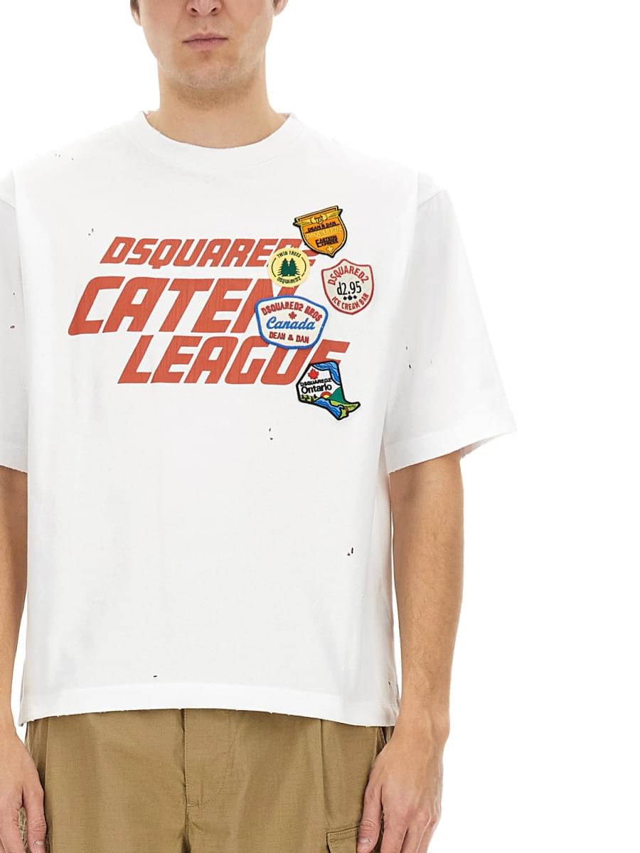 Dsquared Men T-Shirt With Print DSQUARED2