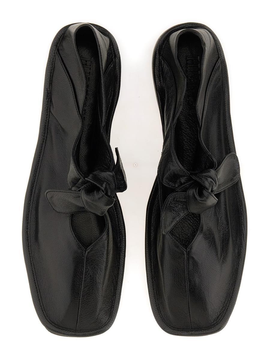 Hereu Women Ballerina In Pelle HEREU