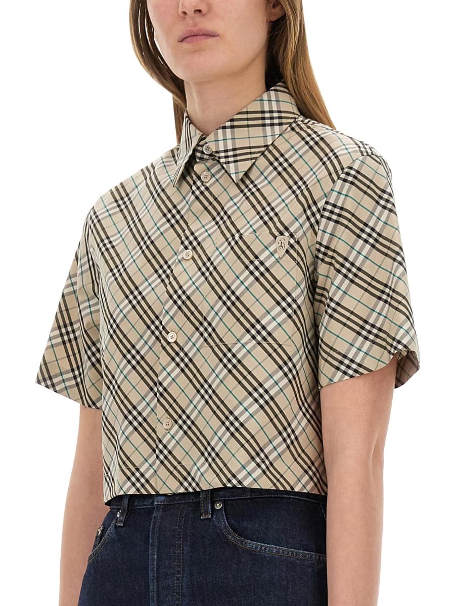 Burberry Women Cropped Shirt BURBERRY
