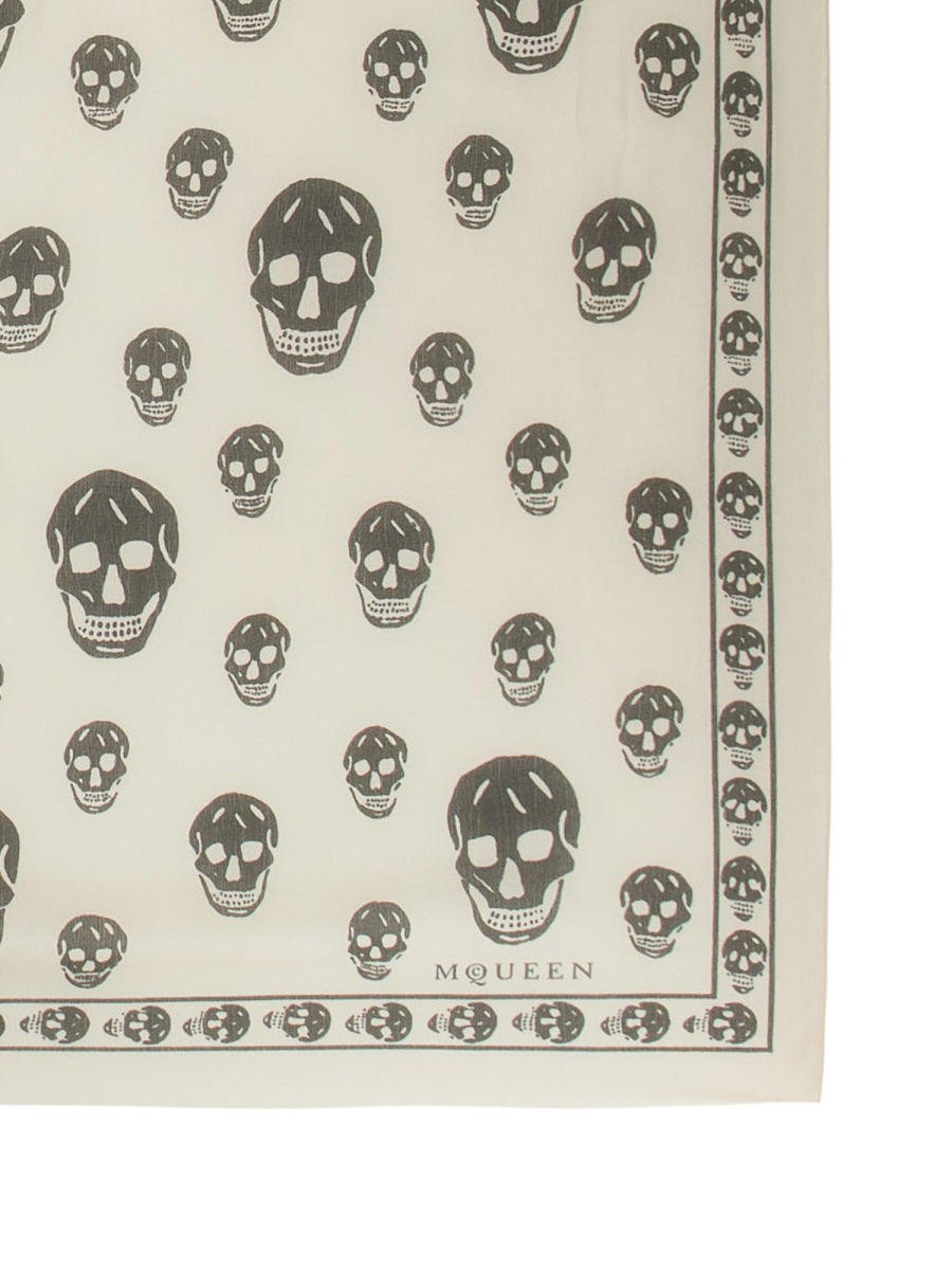 Alexander Mcqueen Men Foulard "Skull" ALEXANDER MCQUEEN