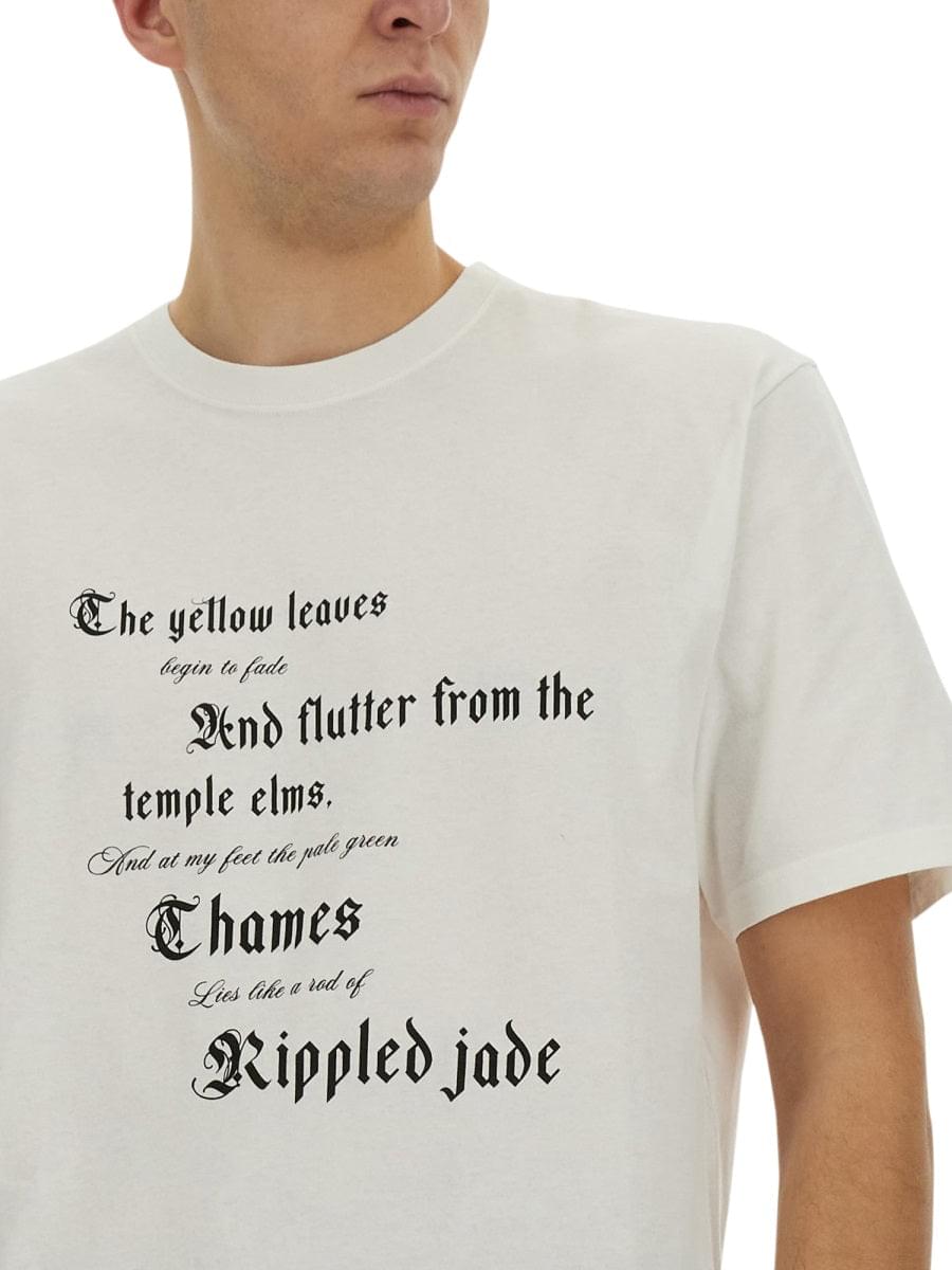 Alexander Mcqueen Men T-Shirt With Print ALEXANDER MCQUEEN