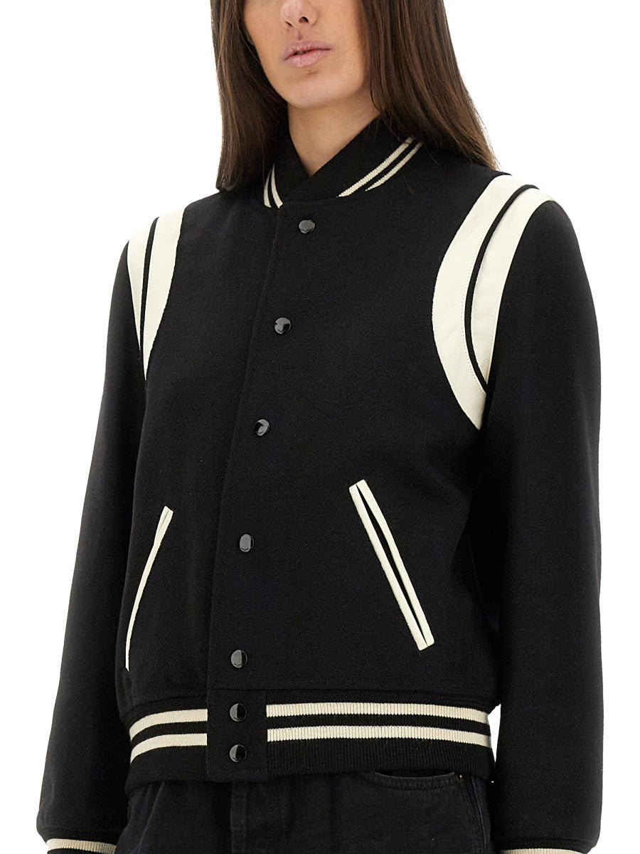 Saint Laurent Women Teddy In Wool SAINT LAURENT
