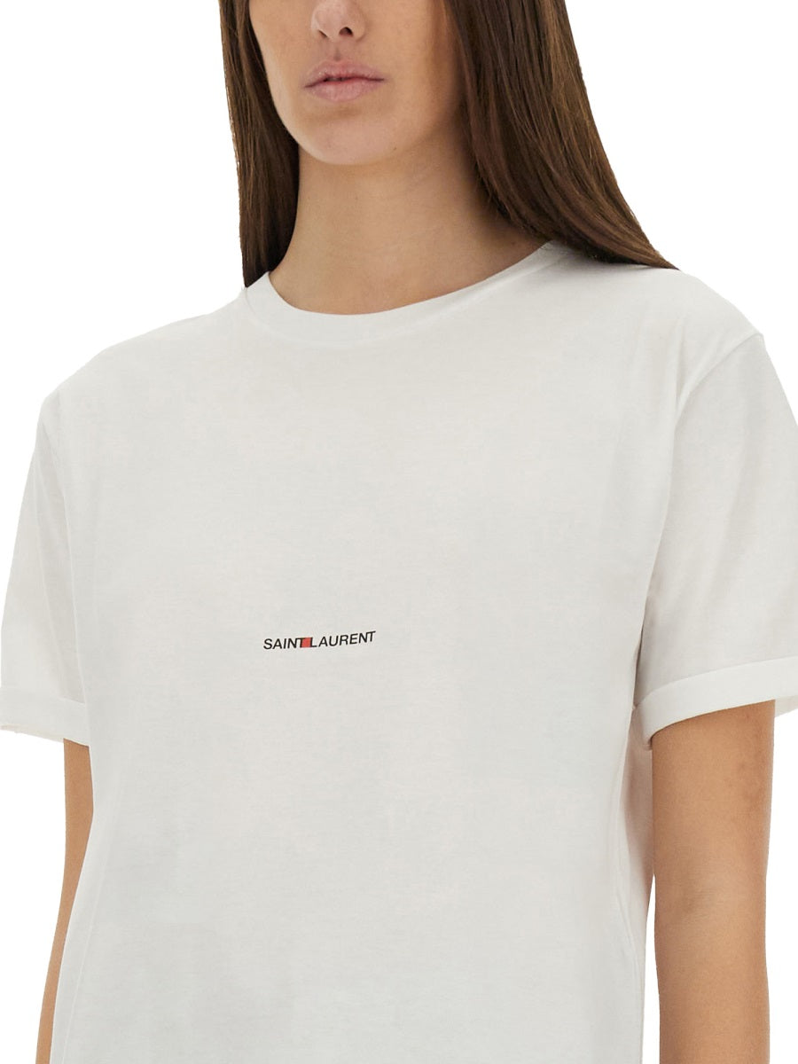 Saint Laurent Women Boyfriend T-Shirt SAINT LAURENT