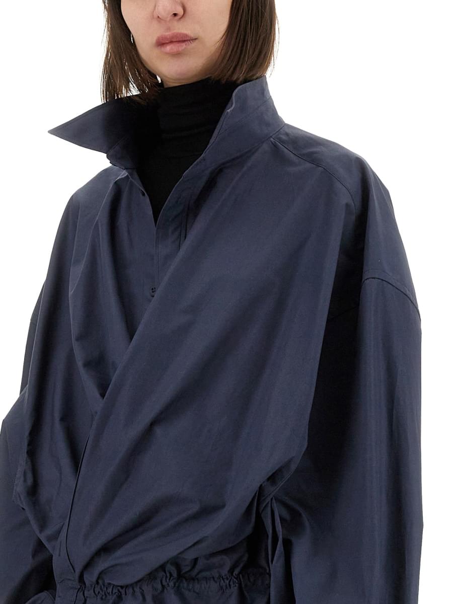 Balenciaga Women Mini Shirt Style Dress BALENCIAGA