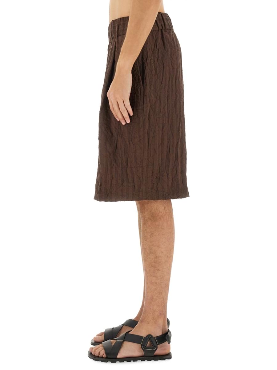 Dries Van Noten Men Short Pleated DRIES VAN NOTEN