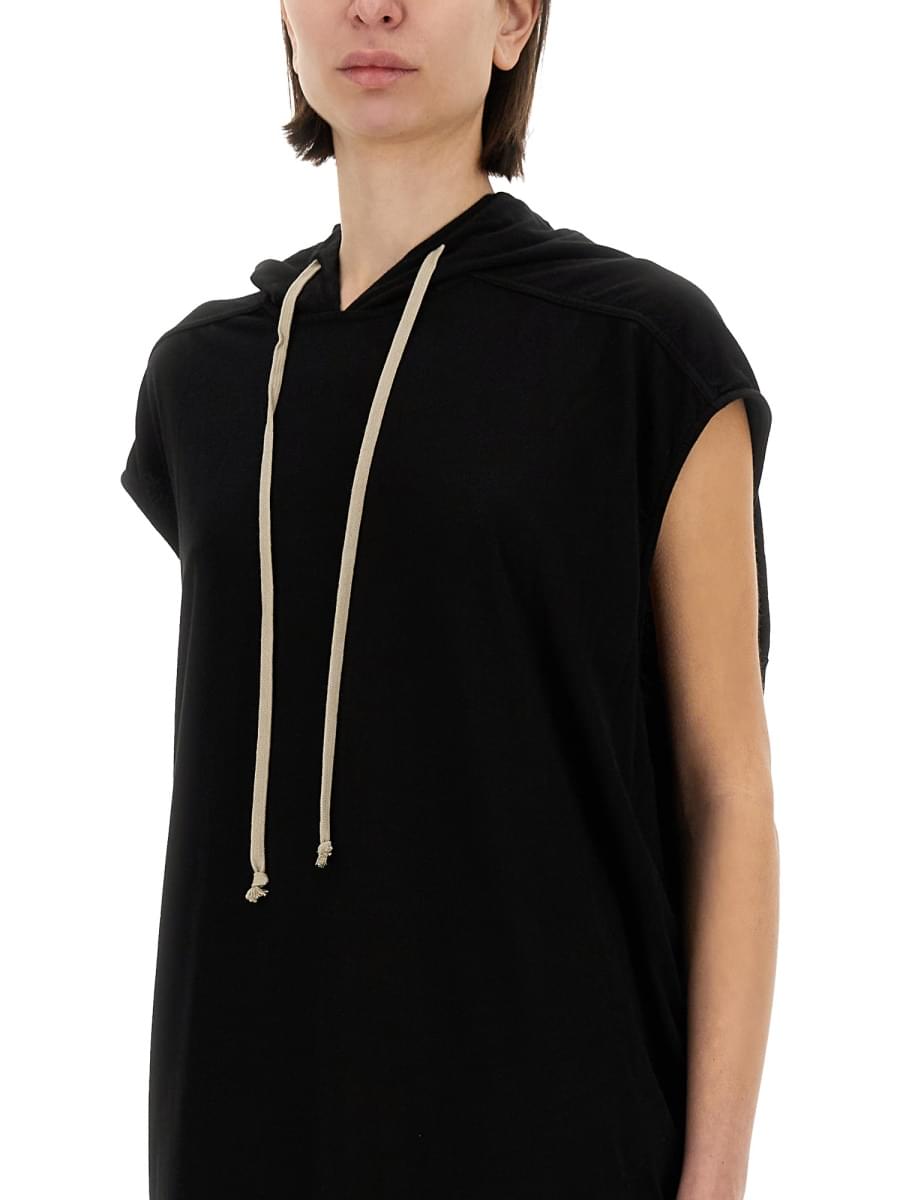 Rick Owens Drkshdw Women Long Dress With Hood RICK OWENS