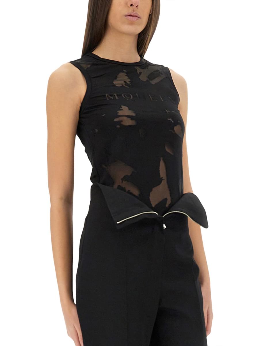 Alexander Mcqueen Women Alexander Mcqueen Women Top A Inserts. ALEXANDER MCQUEEN