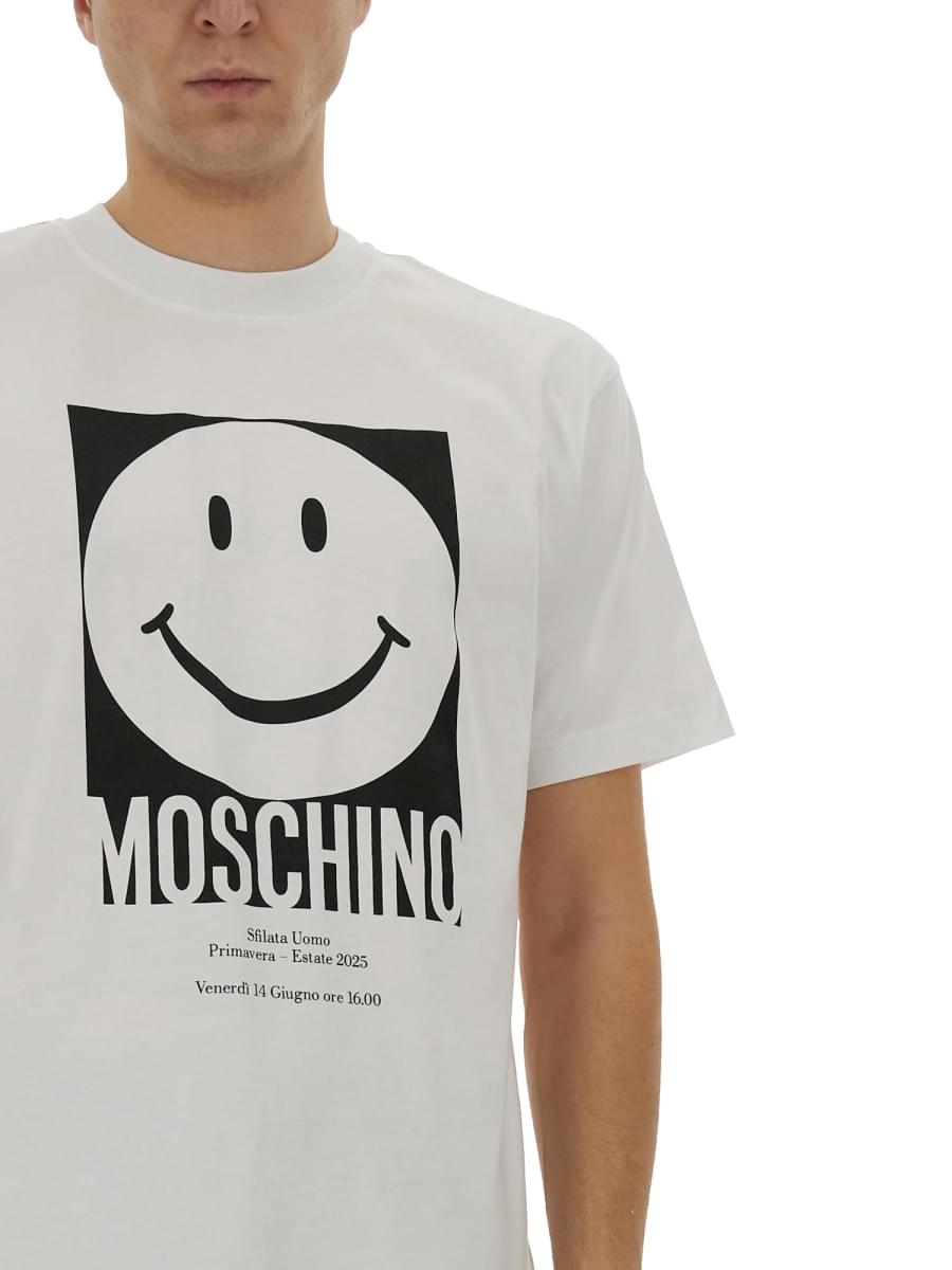 Moschino Men Logo Print T-Shirt MOSCHINO