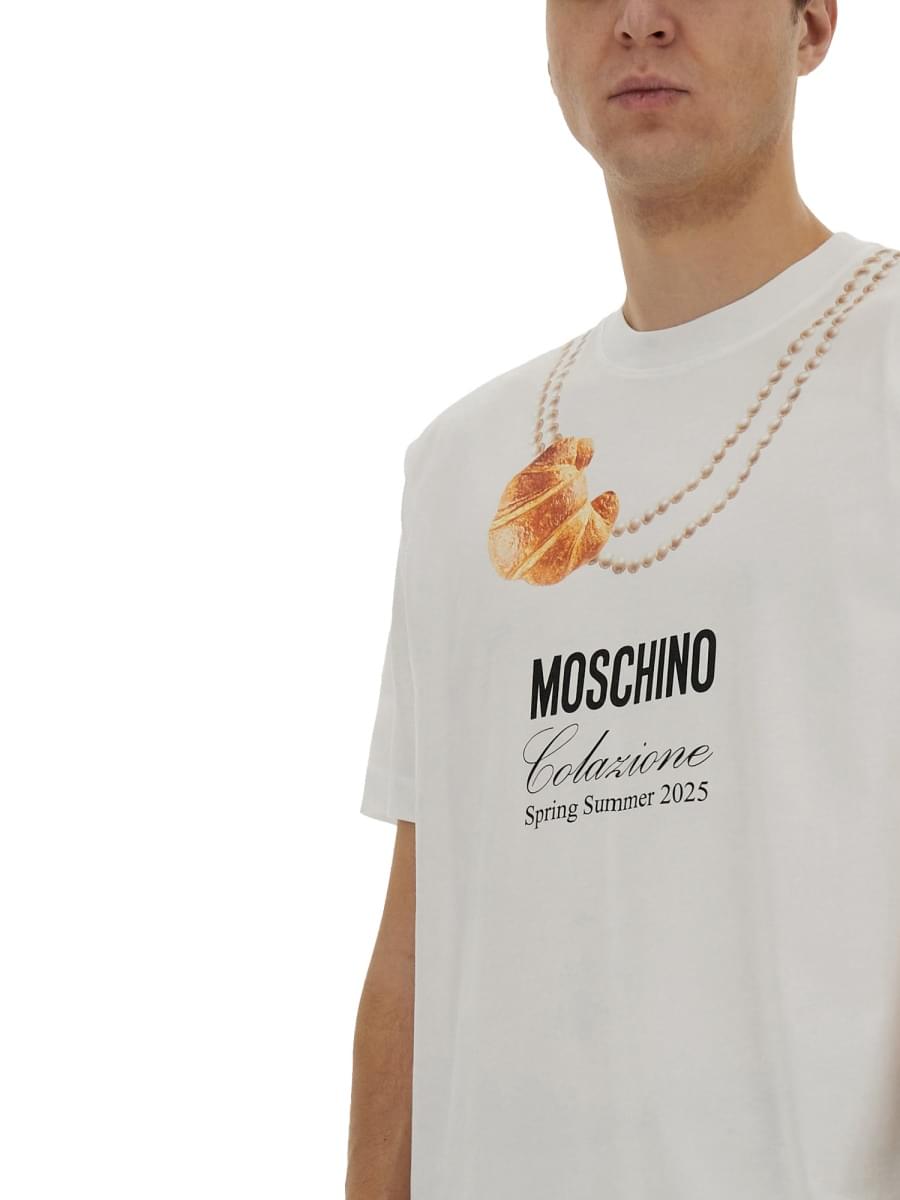 Moschino Men "Breakfast" T-Shirt MOSCHINO