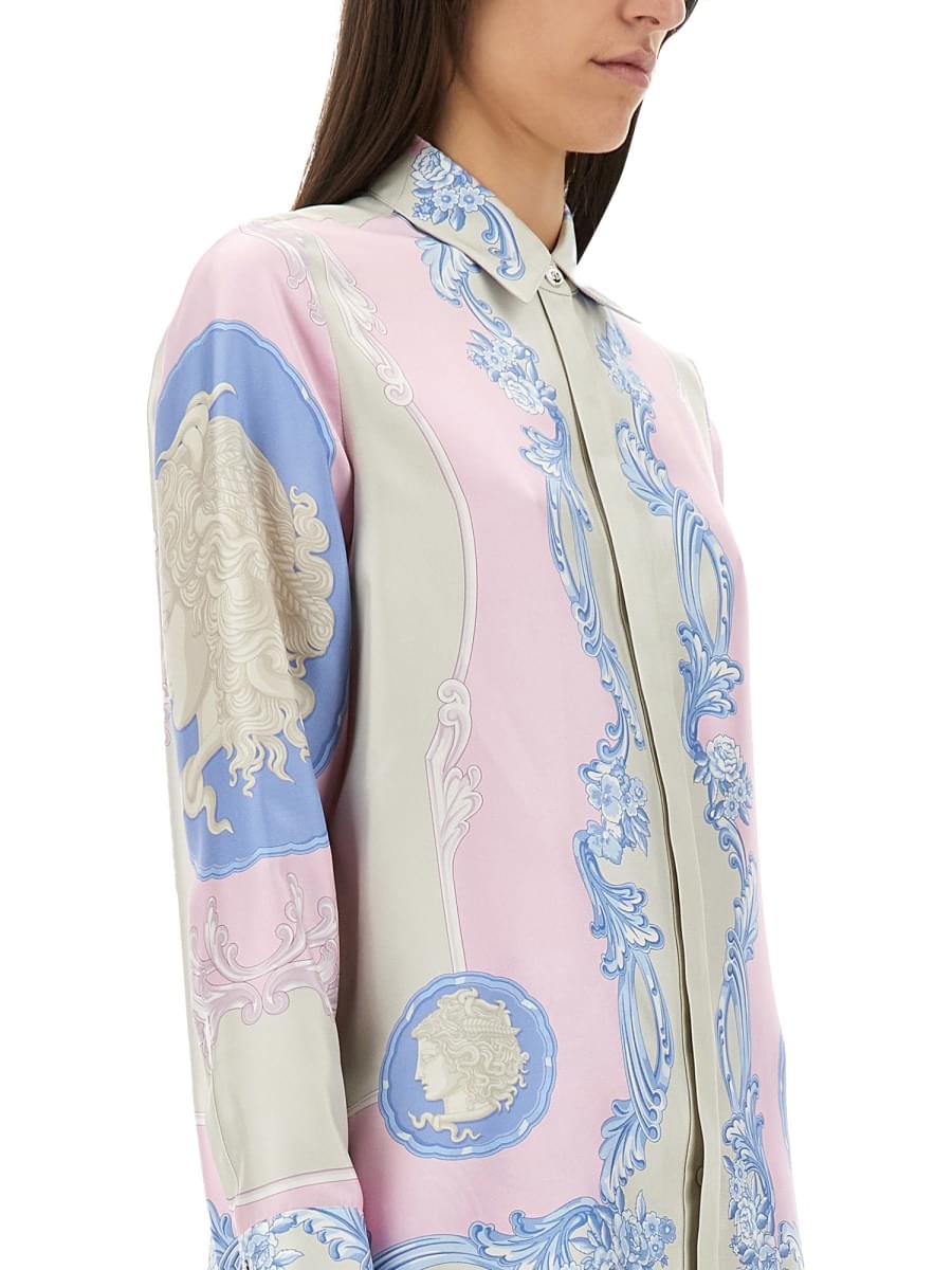 Versace Women Silk Shirt "Cameo" VERSACE