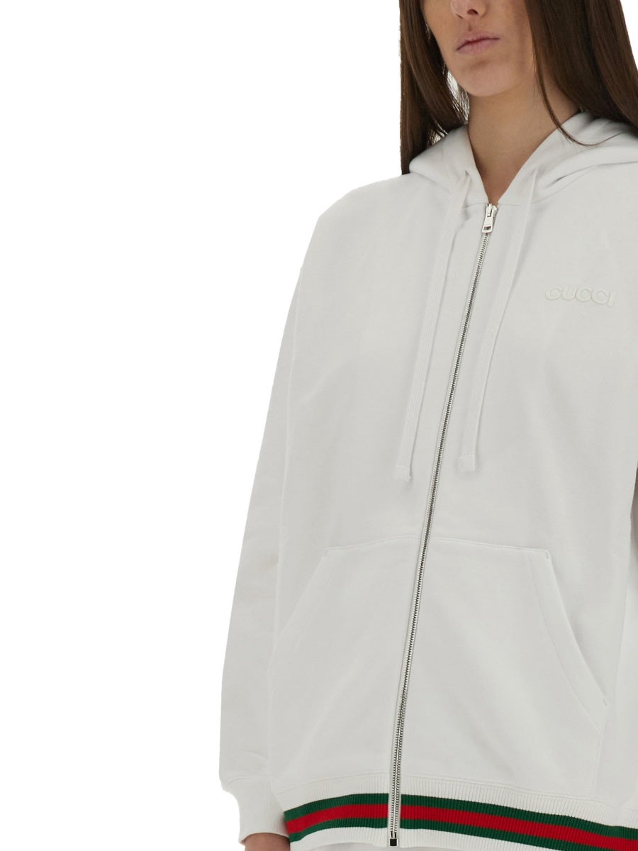 Gucci Women Cotton Jersey Sweatshirt GUCCI