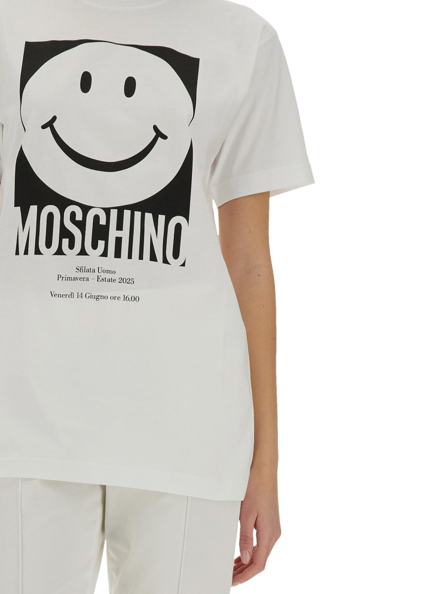 Moschino Women T-Shirt With Print MOSCHINO