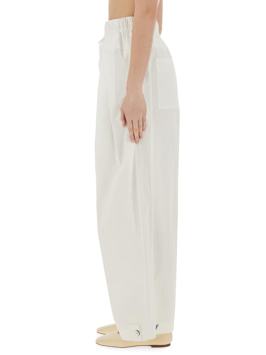 Jil Sander Women Wide Pants In Cotton Gabardine JIL SANDER
