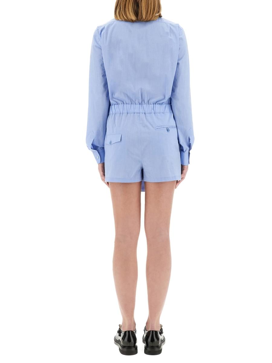 Moschino Women Poplin Chemise Jumpsuit MOSCHINO