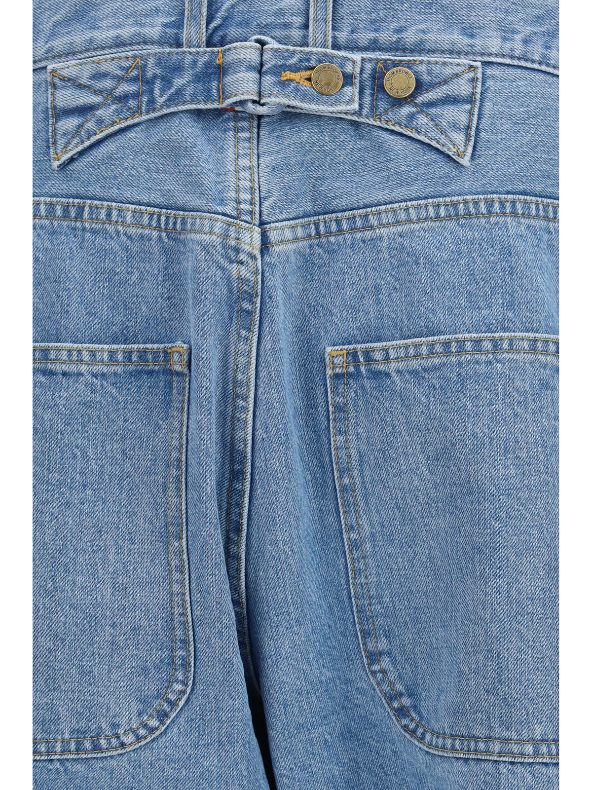 Thom Browne Men Japanese Denim Jeans THOM BROWNE