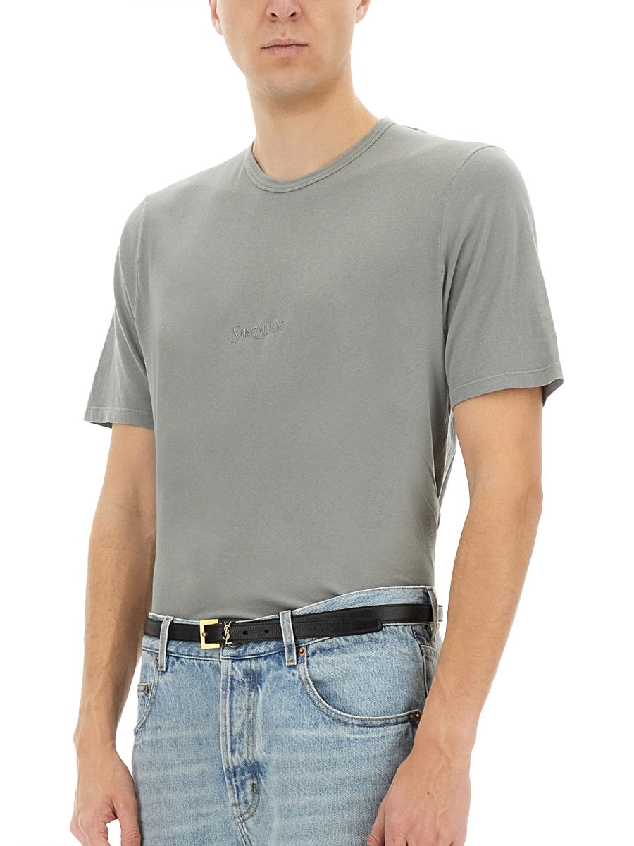 Saint Laurent Men T-Shirt Con Logo SAINT LAURENT