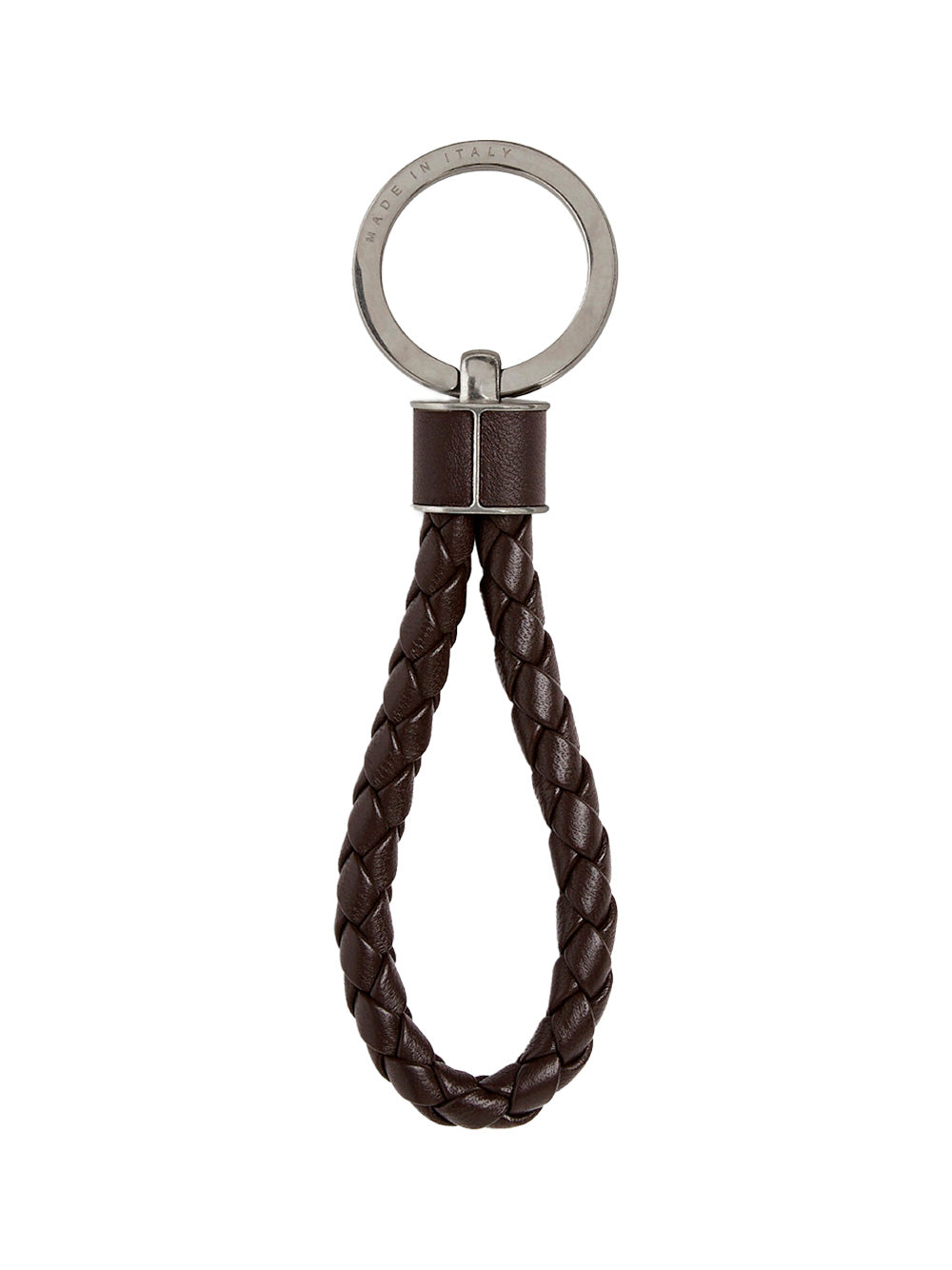 Bottega Veneta Men Intreccio Key Ring BOTTEGA VENETA