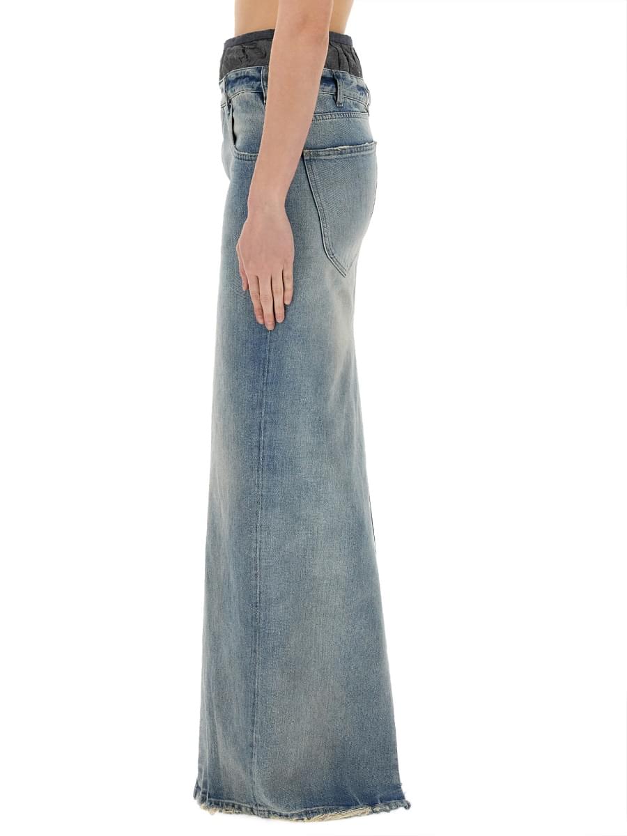 Maison Margiela Women Denim Skirt "Anonymity Of The Lining" MAISON MARGIELA