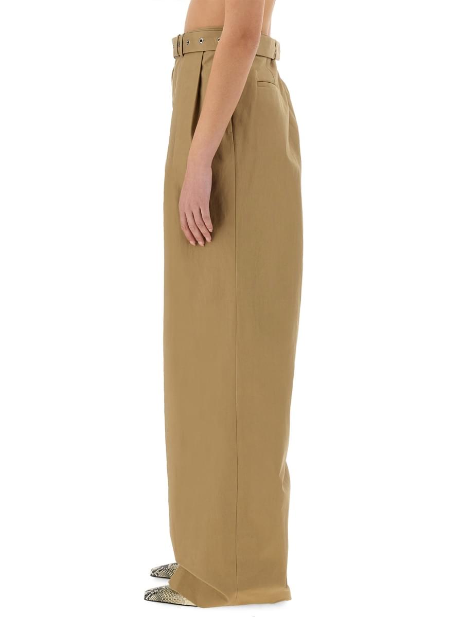 Dries Van Noten Women Wide-Leg Pants With Belt DRIES VAN NOTEN