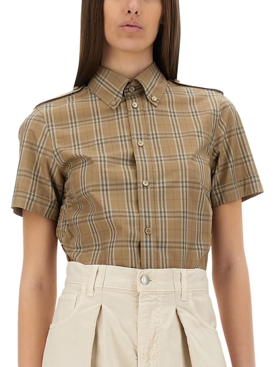 Burberry Women Cotton "Check" Shirt BURBERRY