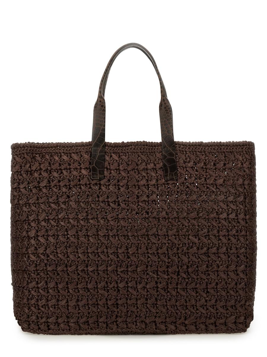 Dolce & Gabbana Men Woven Mesh Shopping Bag DOLCE & GABBANA