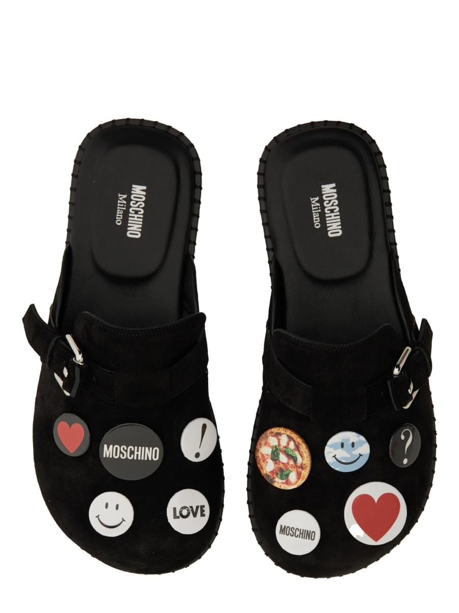 Moschino Women Sandalo "Pin" MOSCHINO