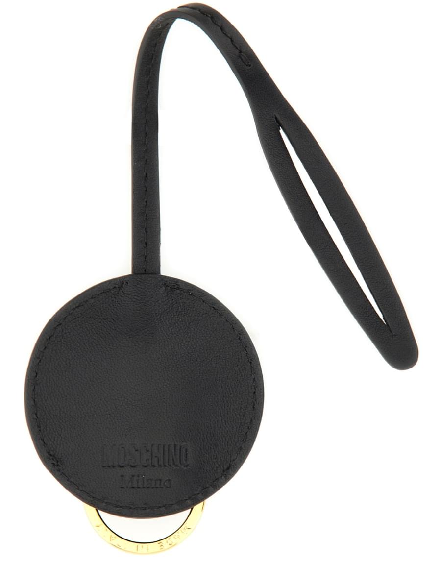 Moschino Women Leather Keychain MOSCHINO
