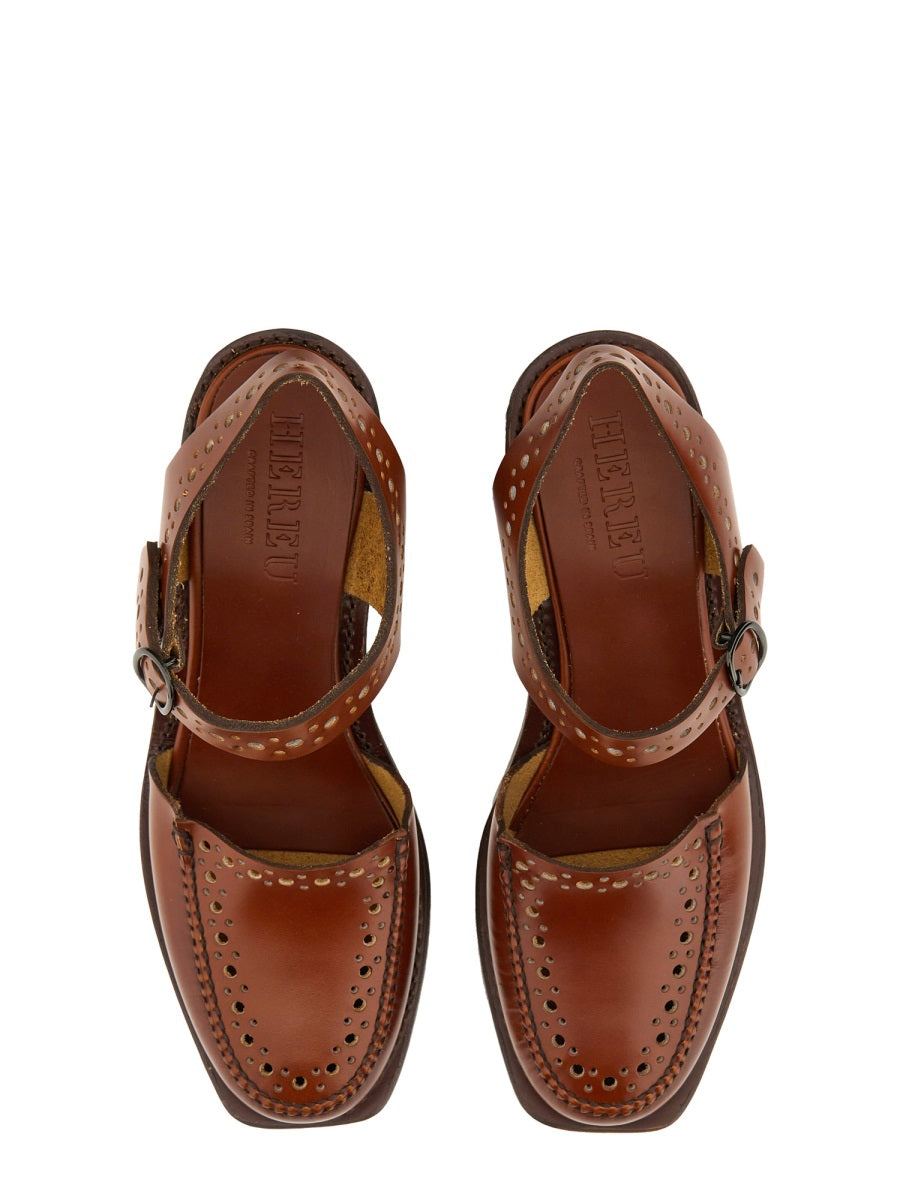 Hereu Women Sandal Moccasin "Picada" HEREU