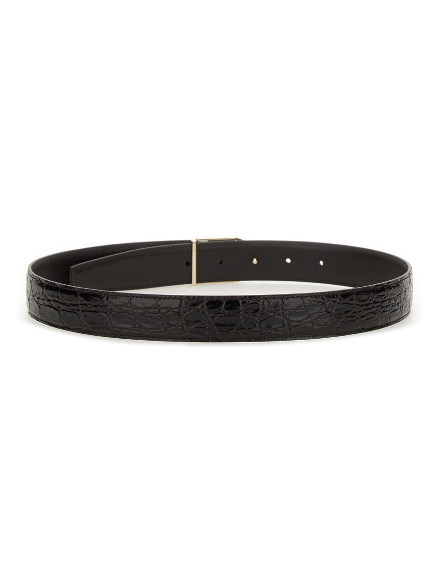 Saint Laurent Women Reversible Belt SAINT LAURENT