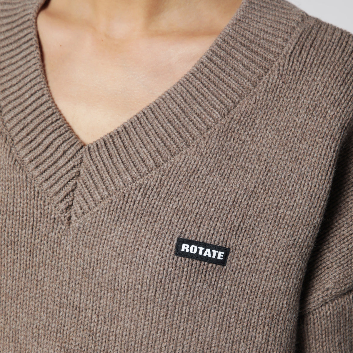 Rotate Wool And Cashmere V-Neck Sweater Women ROTATE