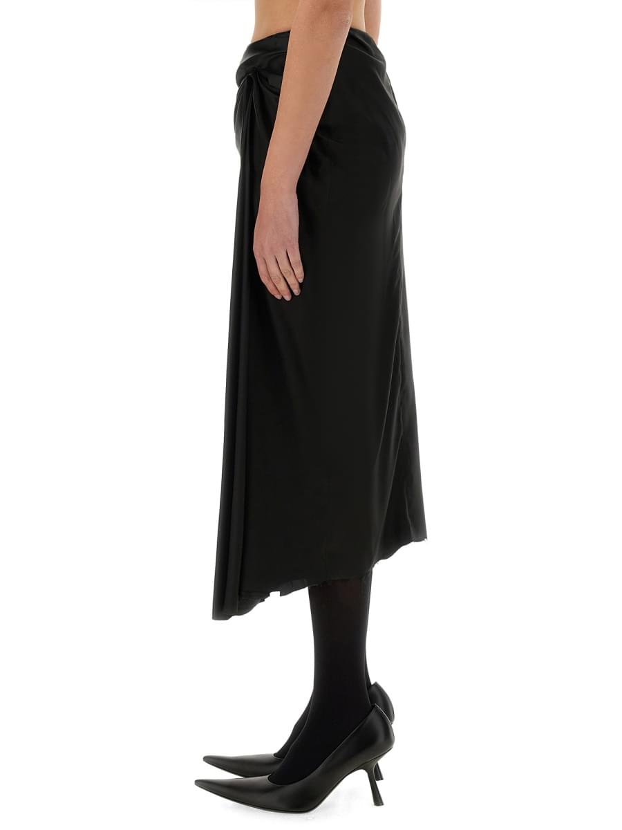Balenciaga Women Draped Skirt BALENCIAGA
