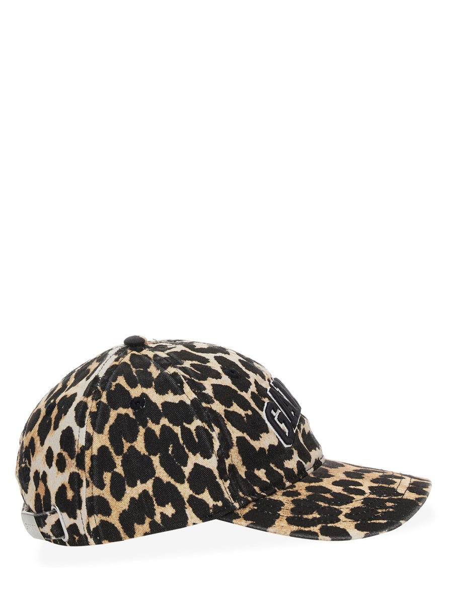 Ganni Women Cappello Da Baseball Con Logo GANNI