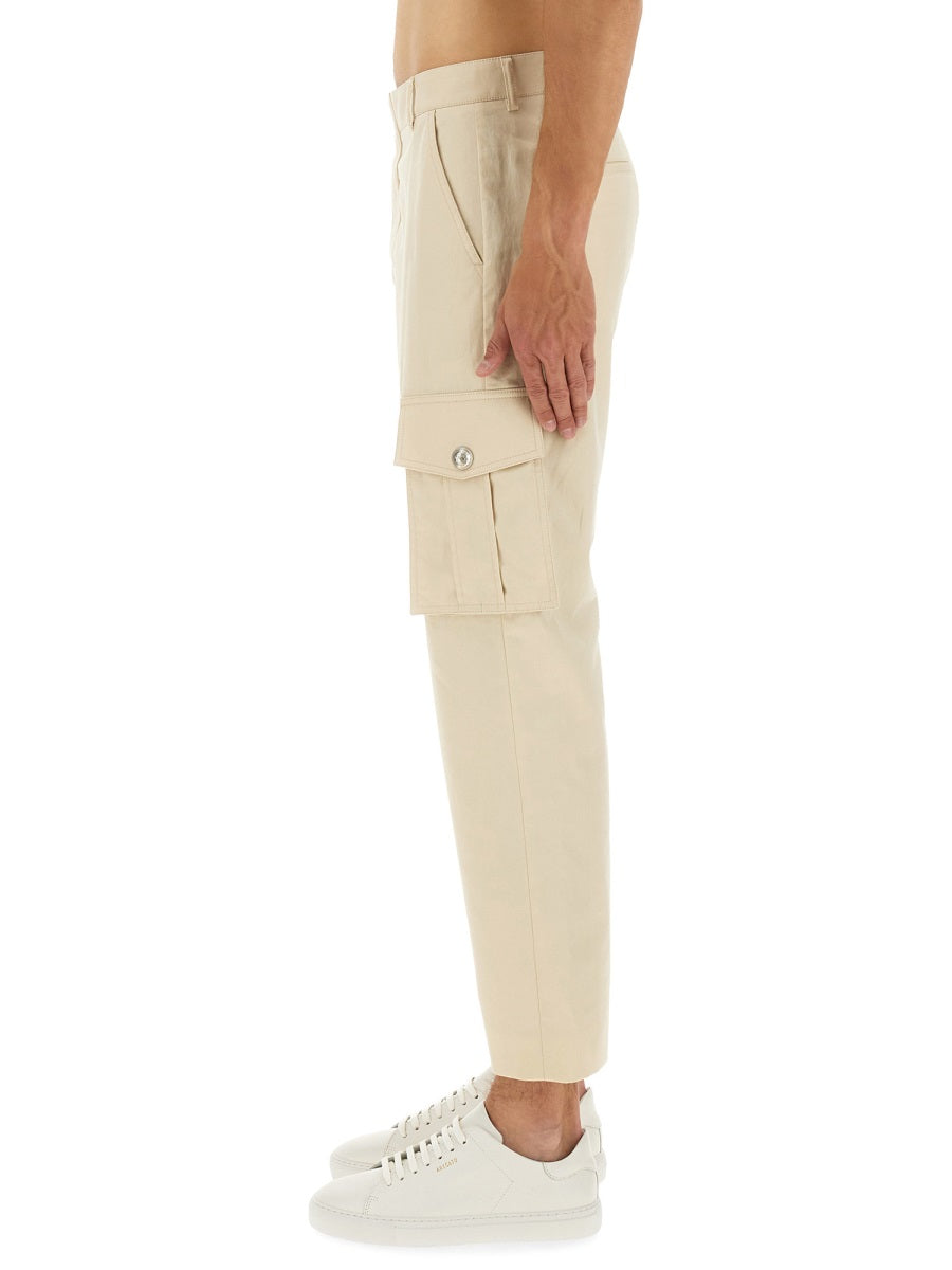 Balmain Men Cotton Cargo Pants BALMAIN
