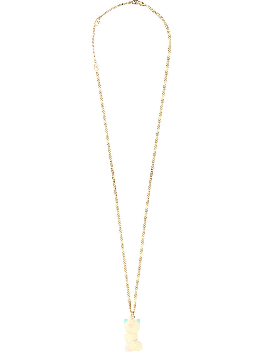Valentino Garavani Men "Le Chat De La Maison" Necklace VALENTINO GARAVANI