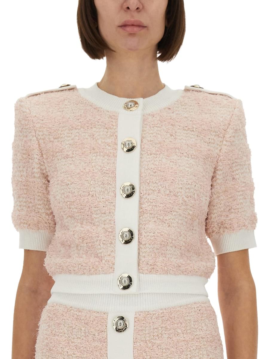 Balmain Women Tweed Cardigan BALMAIN