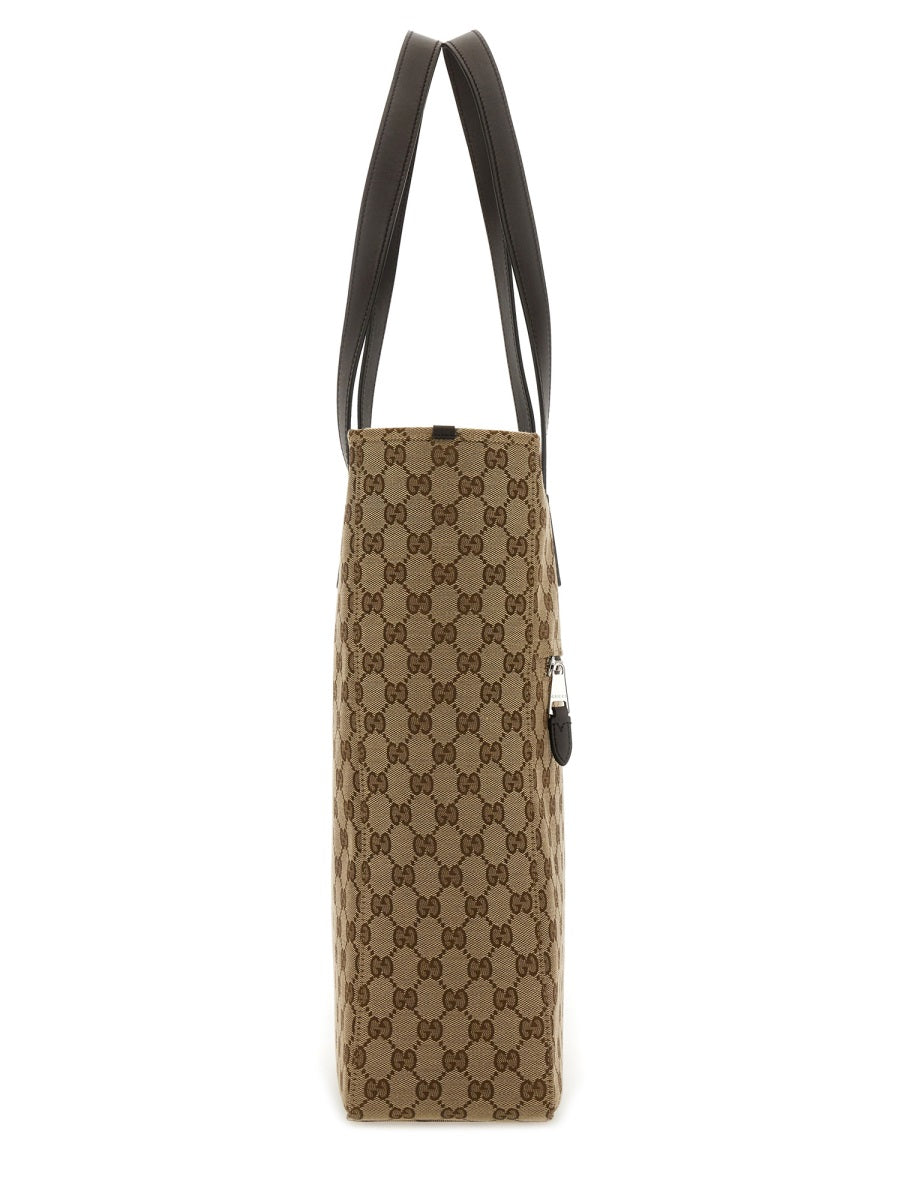 Gucci Men Fabric Shopping Bag Gg Medium GUCCI