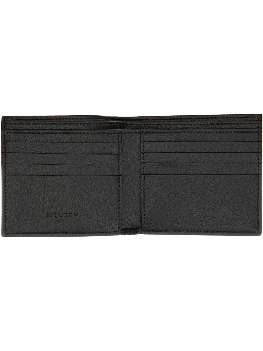 Alexander Mcqueen Men Alexander Mcqueen Men Bifold Wallet With Logo ALEXANDER MCQUEEN