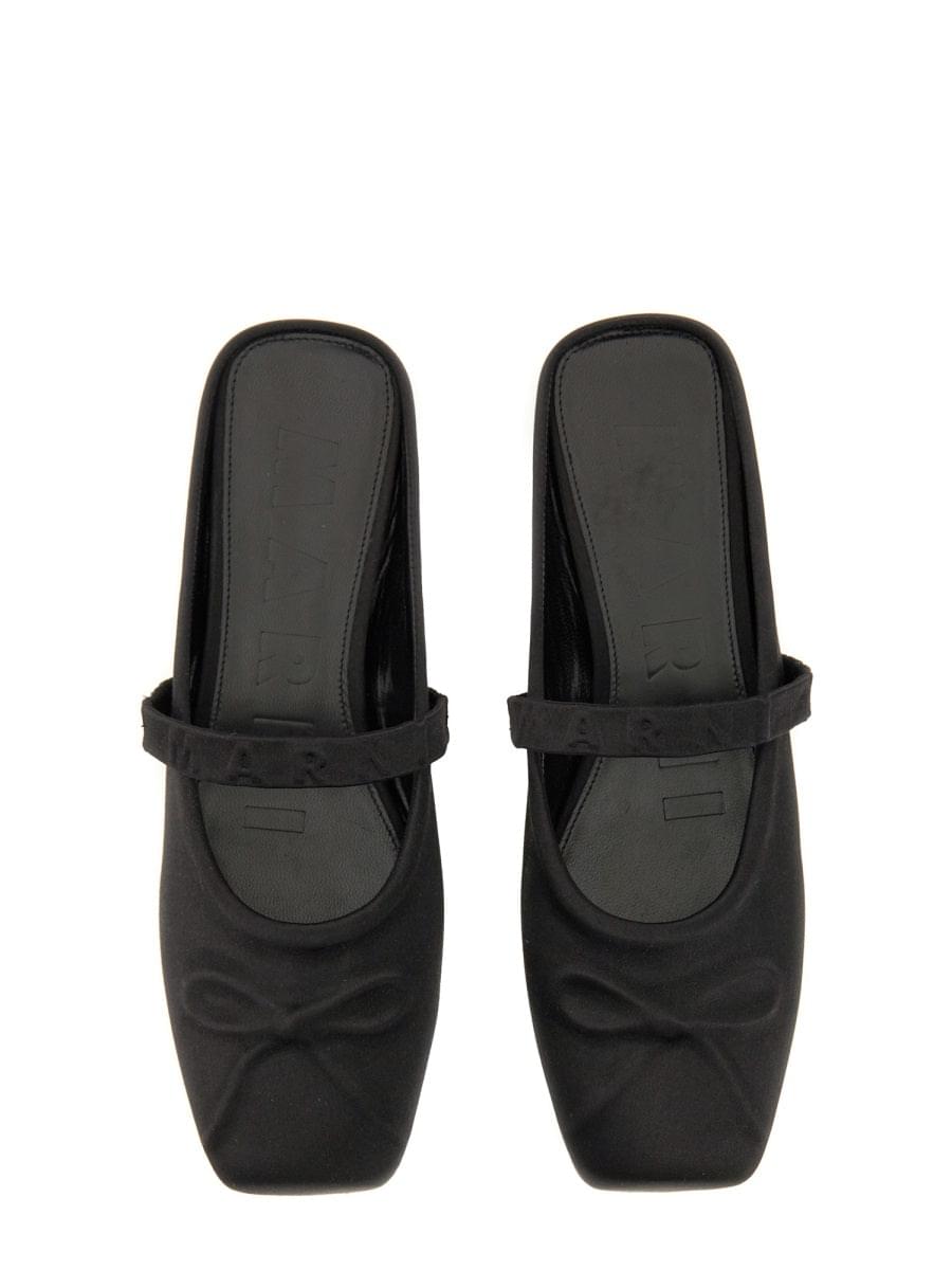 Marni Women Ballerina Sabot "Little Bow MARNI