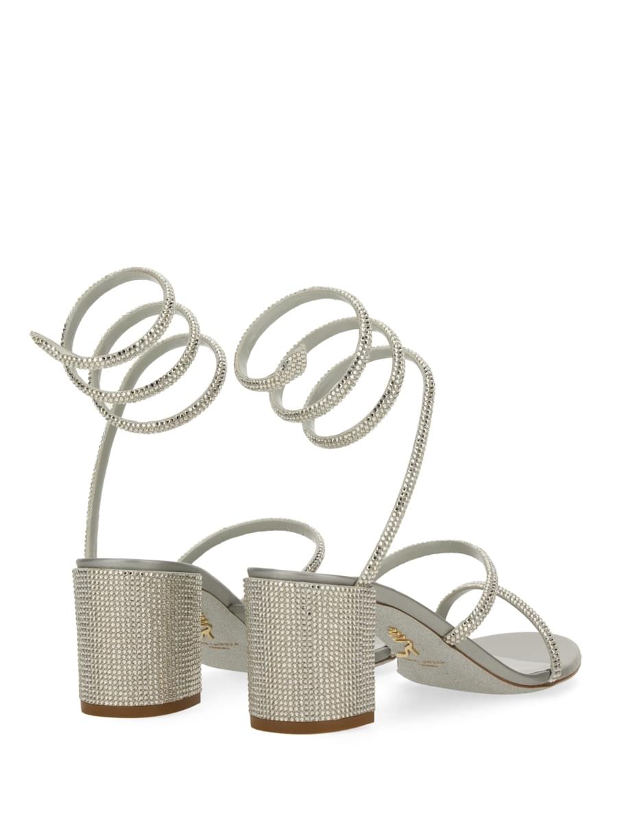 Rene Caovilla Women "Cleo" Sandal With Crystals RENE CAOVILLA