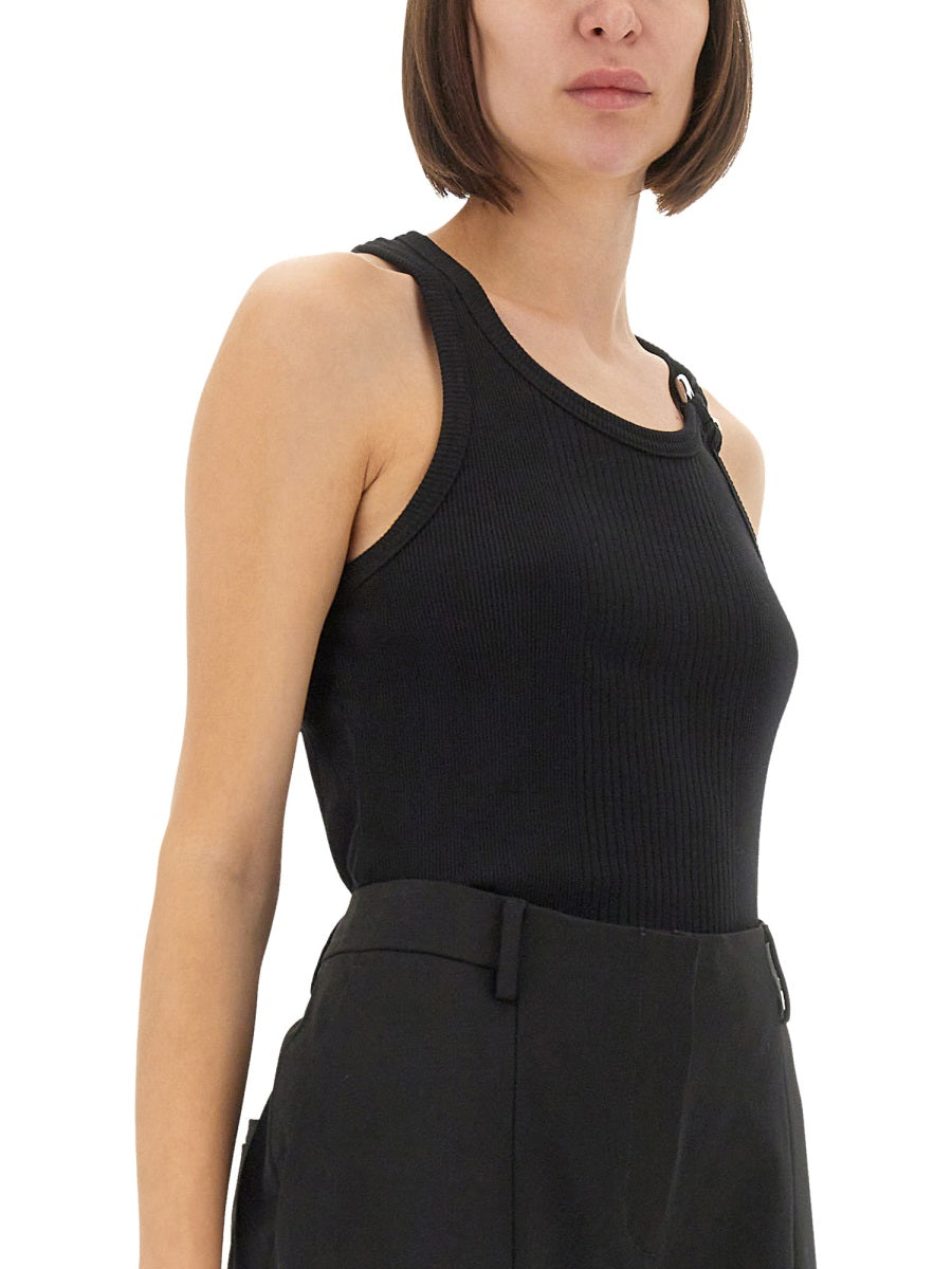 Jean Paul Gaultier Women Tank Top With Piercing JEAN PAUL GAULTIER