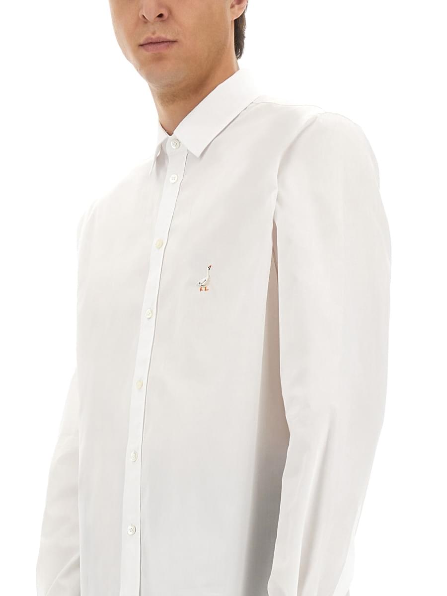 Moschino Men Cotton Poplin Shirt MOSCHINO