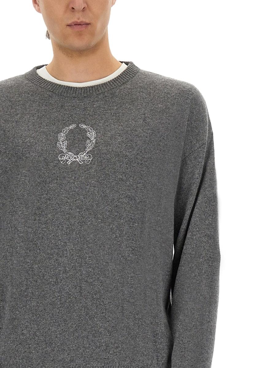 Moschino Men Wool And Cashmere Pullover MOSCHINO