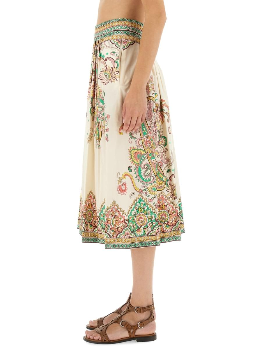 Etro Women Paisley Print Midi Skirt ETRO