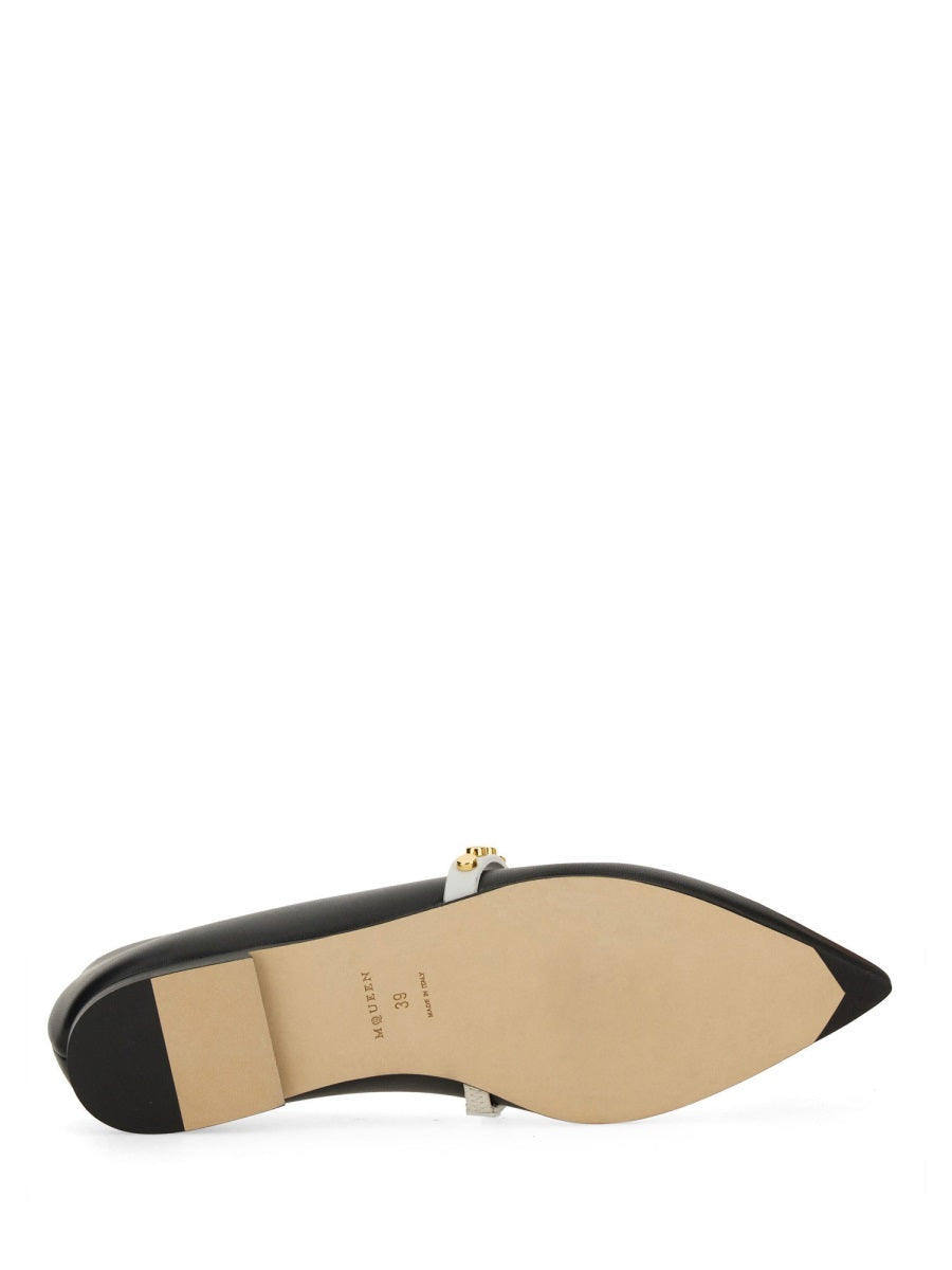 Alexander Mcqueen Women Leather Ballerina ALEXANDER MCQUEEN