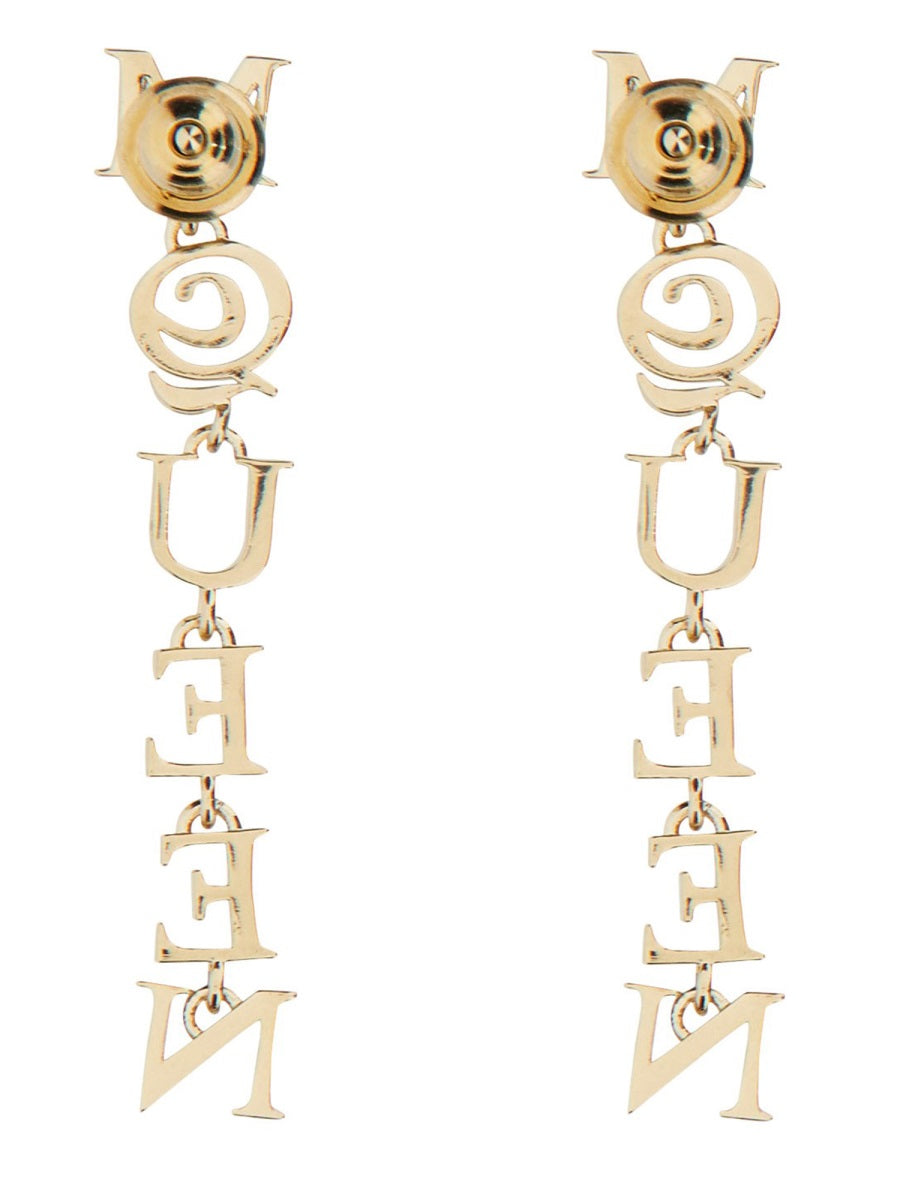 Alexander Mcqueen Women Logo Earrings ALEXANDER MCQUEEN