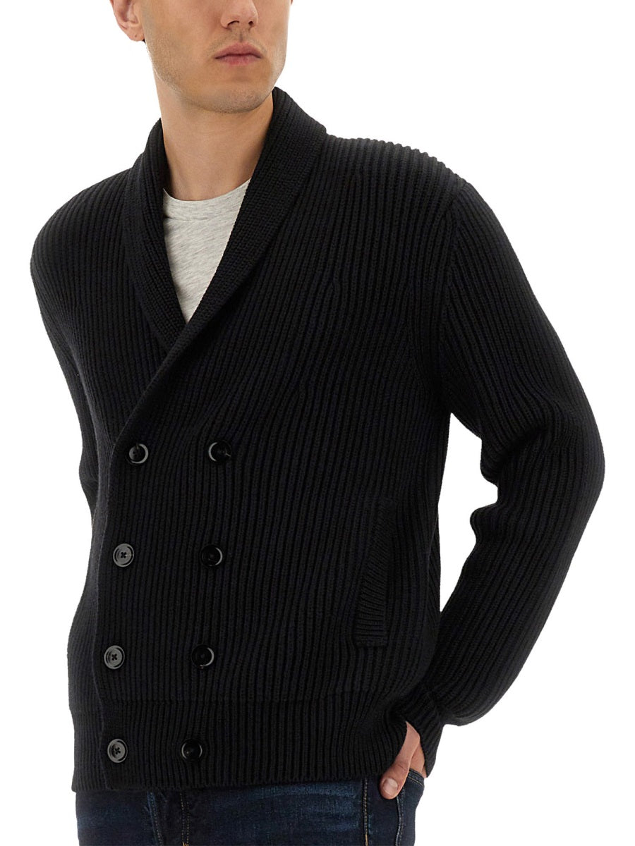 Tom Ford Men Double-Breasted Cardigan TOM FORD