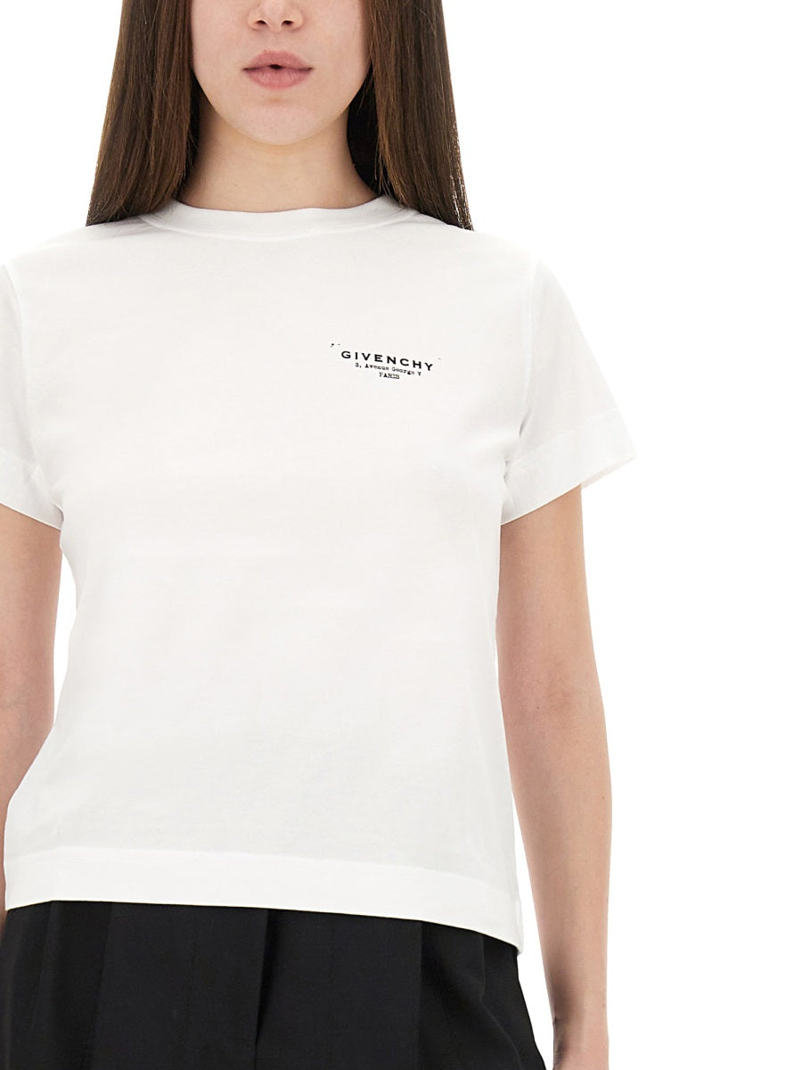 Givenchy Women T-Shirt With Logo GIVENCHY