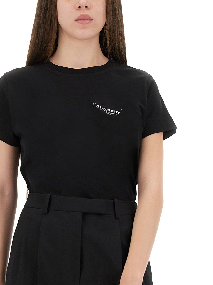 Givenchy Women T-Shirt With Logo GIVENCHY