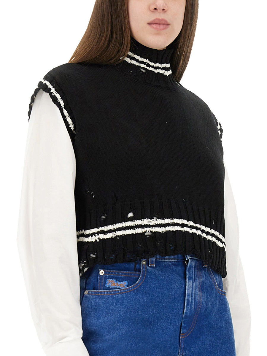 Marni Women Short Cotton Vest MARNI